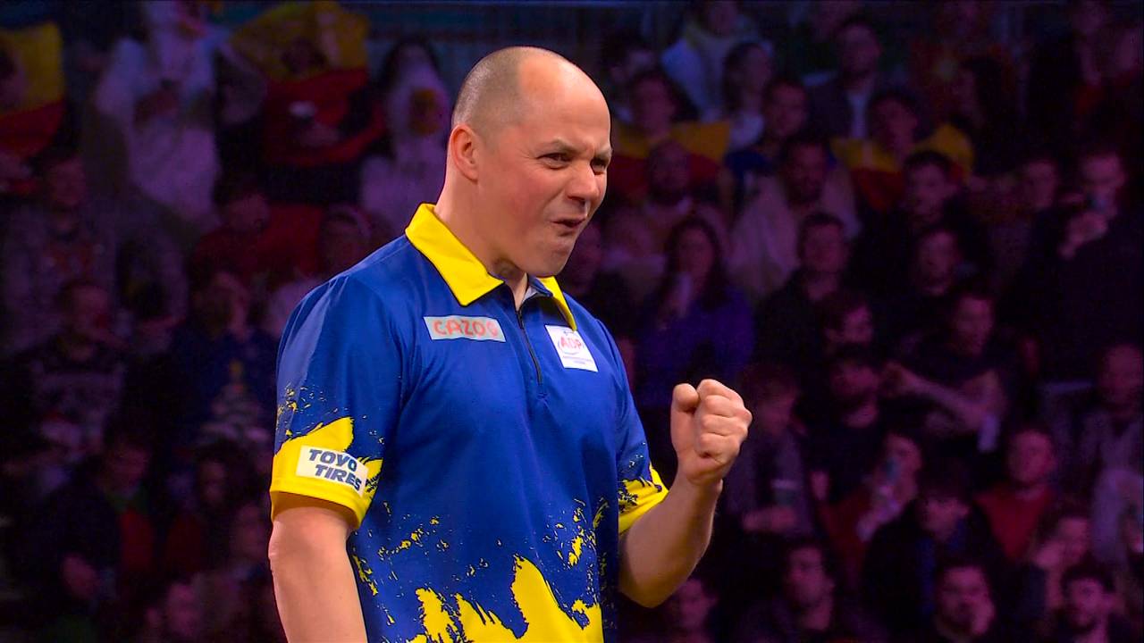 Darts WM 2023: Vladyslav Omelchenko feiert emotionales Debüt im Ally Pally