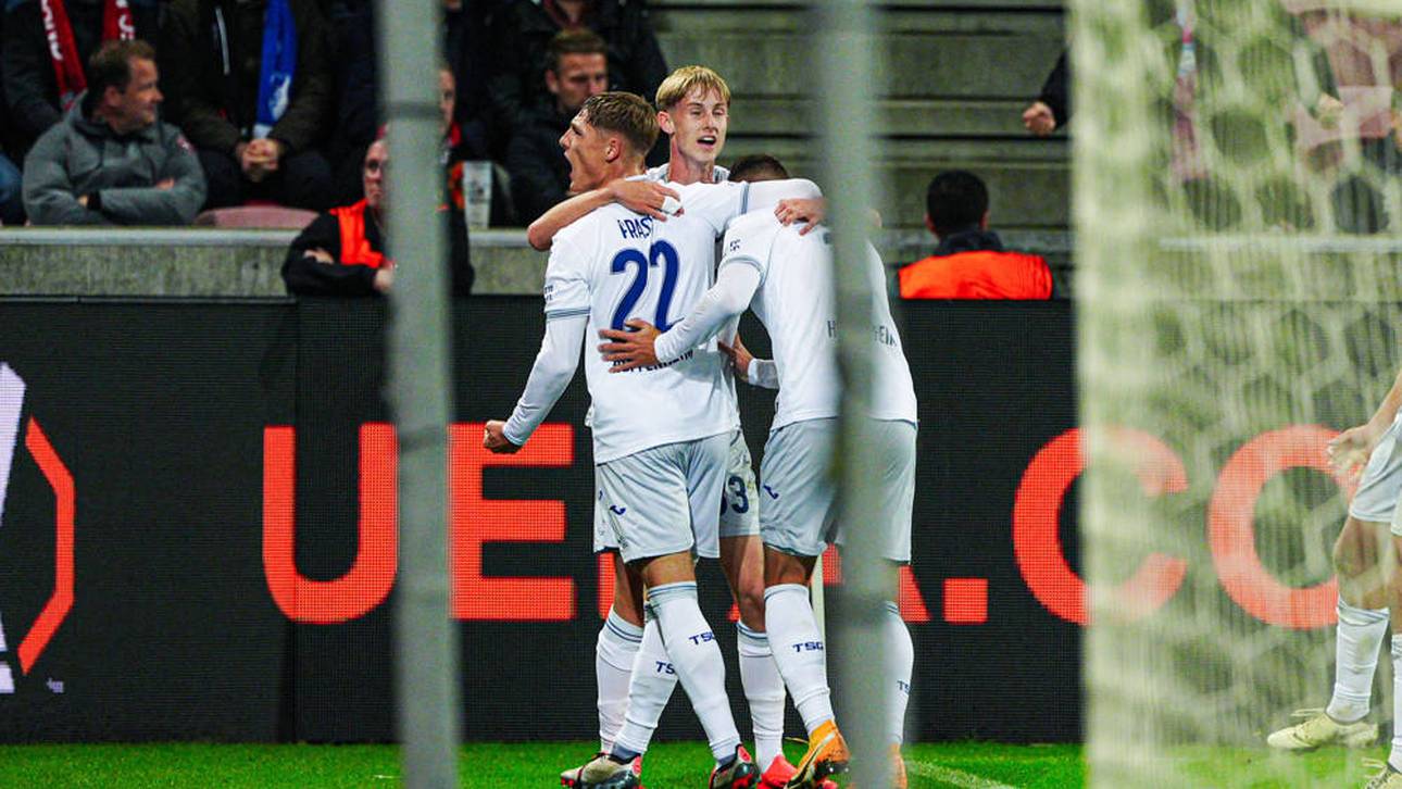 Europa League: Max Moerstedt rettet Hoffenheim spät