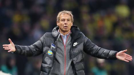Jürgen Klinsmann soll Hertha BSC wieder nach oben führen