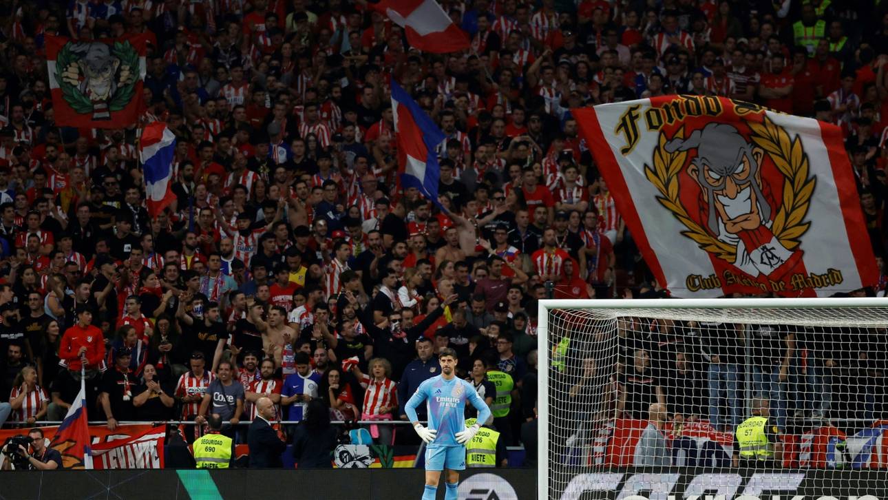Atlético muss Tribüne sperren