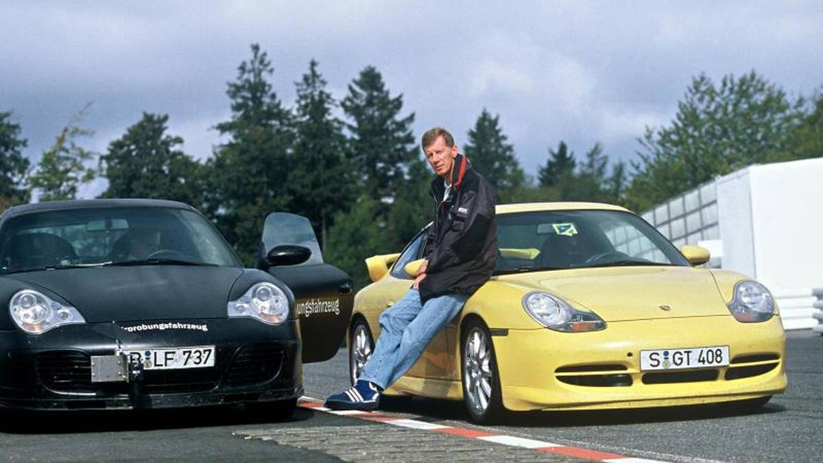 Mein Gott Walter: Für manche ist Walter Röhrl der Rallye-Gott schlechthin. Beim GT3 half er bei der Entwicklung mit.