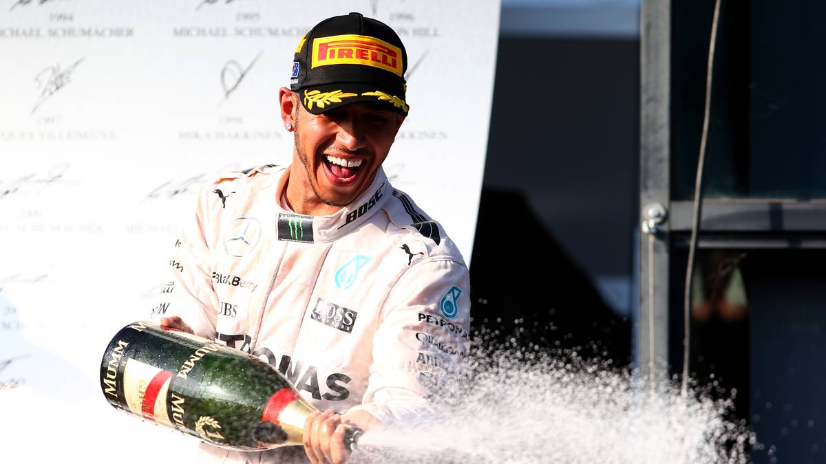 LEWIS HAMILTON: Cool, cooler, Ham. Super sauberes Wochenende vom Titelverteidiger. Im Stile eines echten Champions