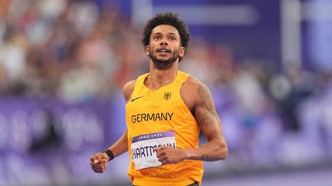 Joshua Hartmann steht im Halbfinale über 200 Meter