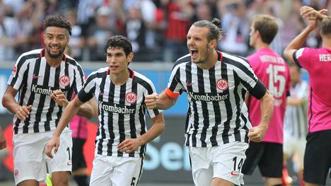 Alex Meier zeigte sich gegen Hertha BSC erneut sehr effizient