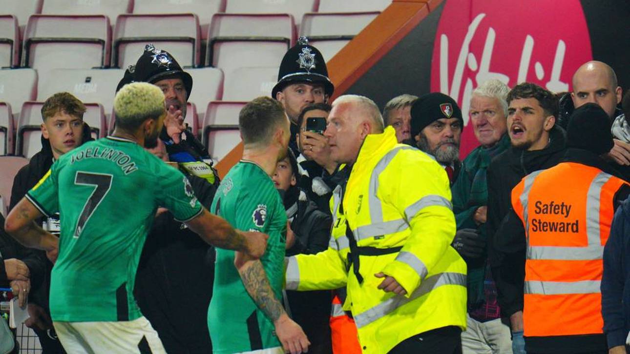 Newcastle-Star geht auf Fans los