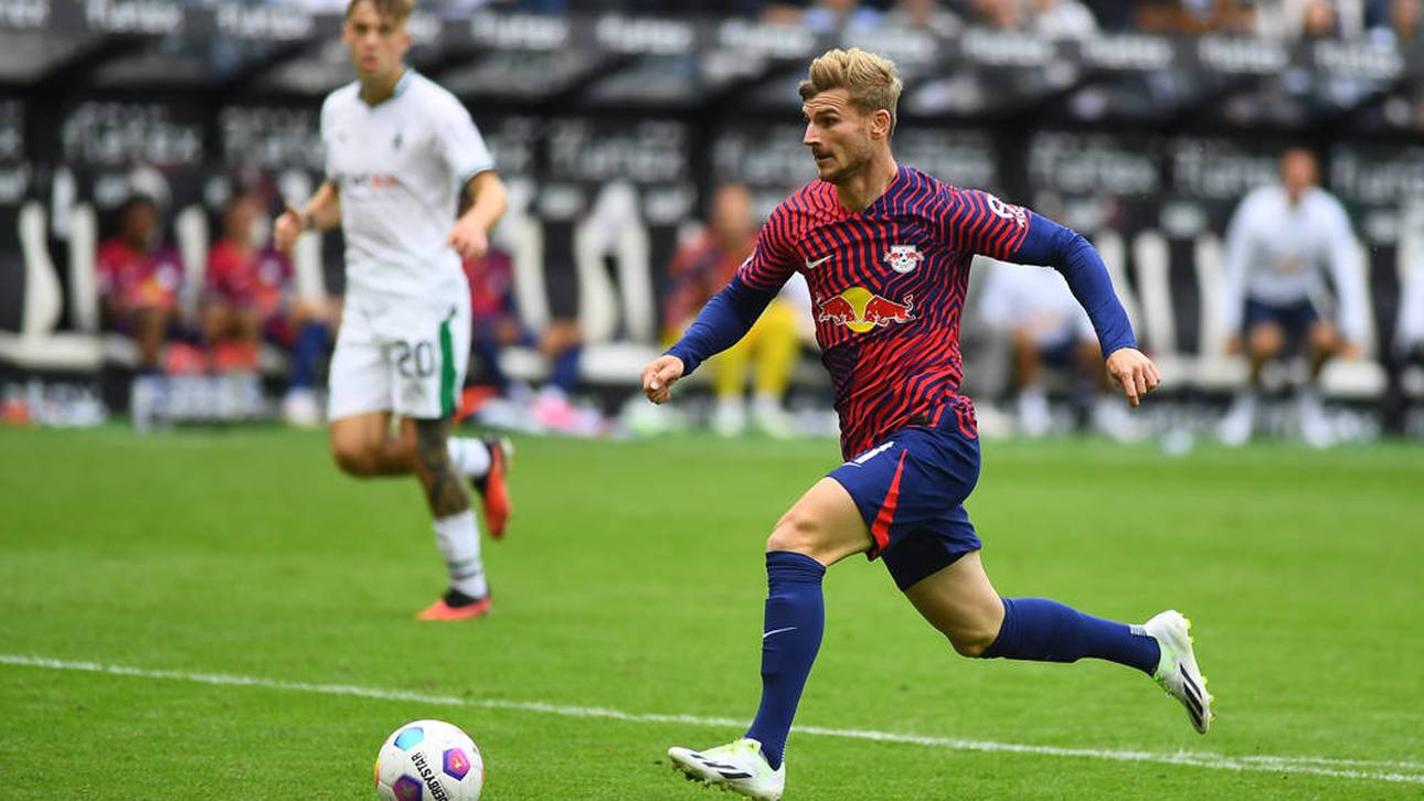 Werner rettet Leipzig in Gladbach