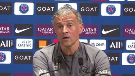 Luis Enrique will mit Paris-Saint Germain die Ligue 1 gewinnen - und auch mindestens das Champions-League-Halbfinale erreichen. Um das den Journalisten zu erläutern, bemüht der Spanier auf einer Pressekonferenz einen überraschenden Vergleich. 