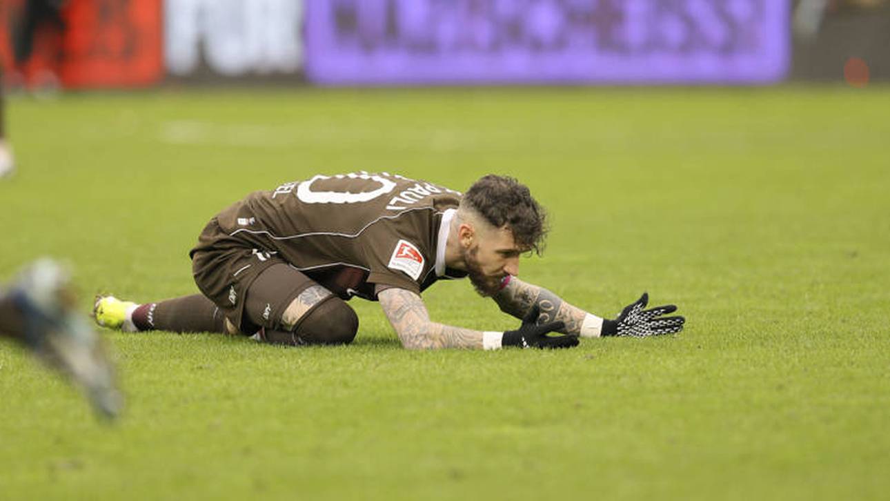 Herber Rückschlag für St. Pauli