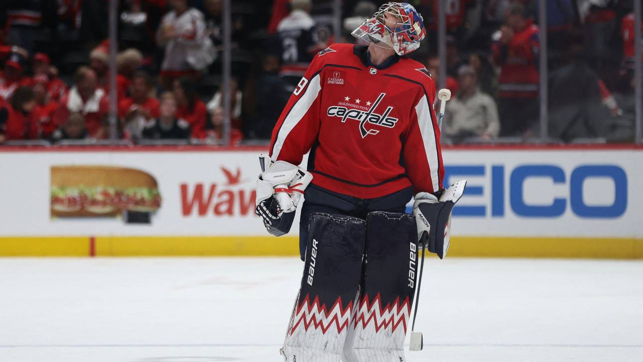 NHL-Goalie Lindgren mit Eigentor: „In mich hineingelacht“