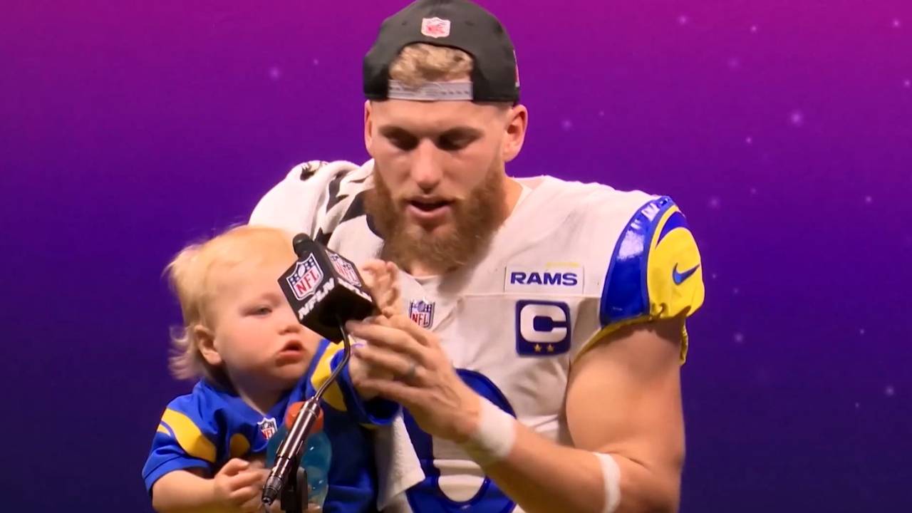 NFL: Cooper Kupp Junior stiehlt Superbowl-MVP die Show