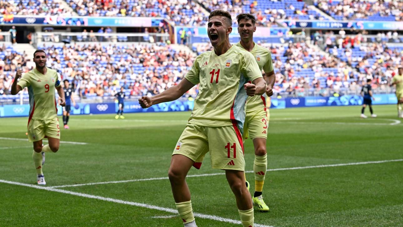 Spaniens Fußballer im Halbfinale