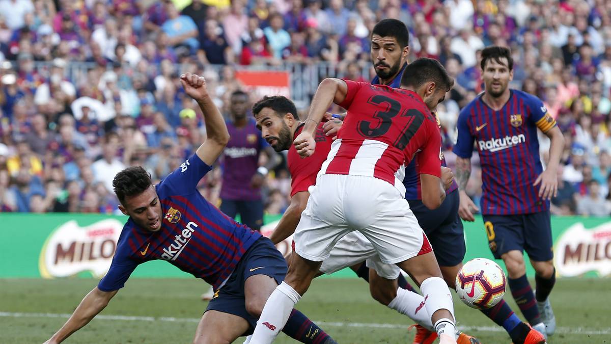 Nolaskoain half auch beim 1:1 gegen Barca mit. Aktuell pendelt er noch zwischen erster und zweiter Mannschaft. Doch Bilbao entließ am Dienstag Eduardo Berizzo - der 20-Jährige könnte davon profitieren