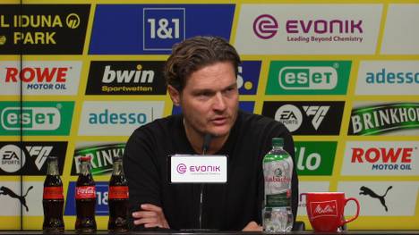 Dass sich Borussia Dortmund gegen Gladbach steigerte, macht Trainer Edin Terzic vor allem an der Leistungssteigerung auf einer vulnerablen Position fest.