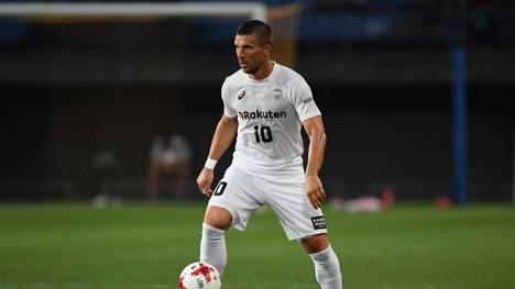Lukas Podolski spielt bei Vissel Kobe um die japanische Meisterschaft