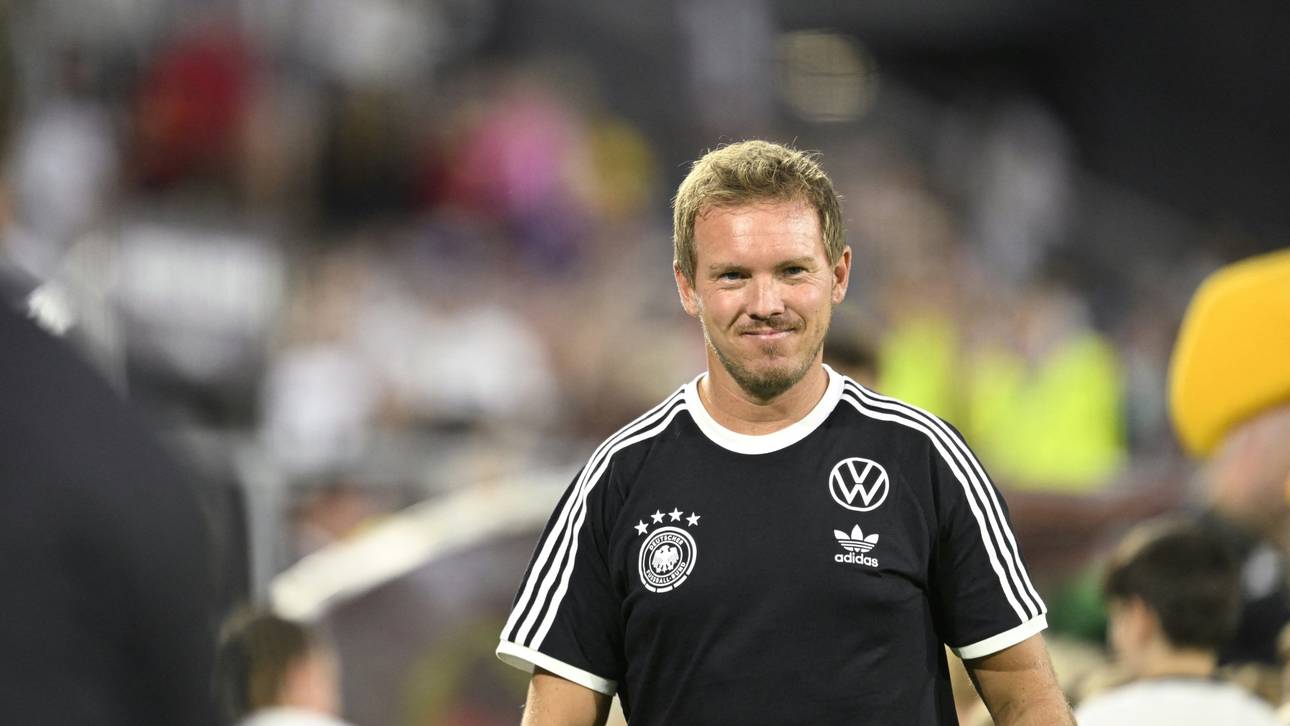 Bundestrainer Julian Nagelsmann kann in Belfast nahezu aus dem Vollen schöpfen