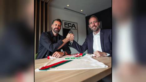 Sandro Wagner übernimmt zur neuen Saison den FC Augsburg. Der 37-Jährige heuert damit erstmals als Cheftrainer in der Bundesliga an.
