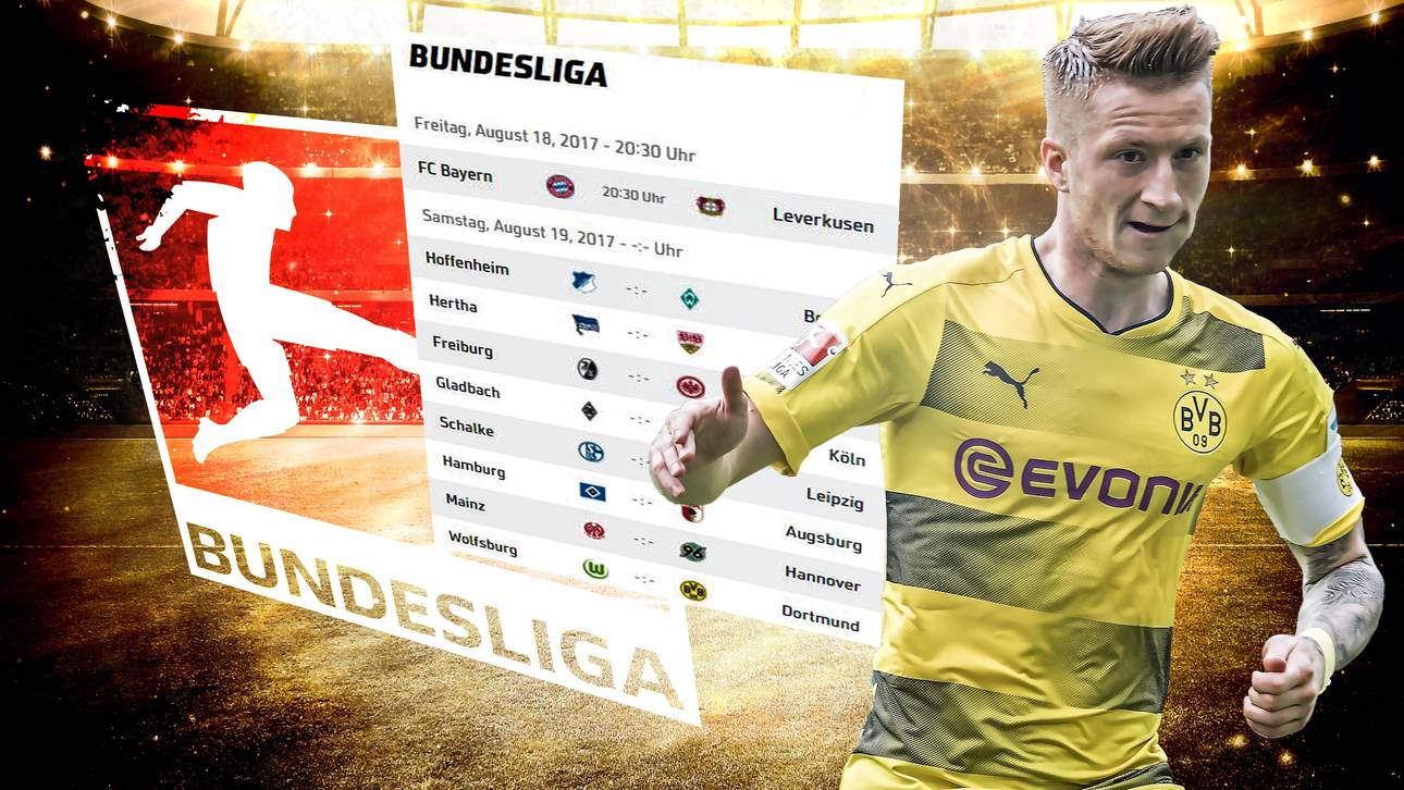 Bundesliga-Spielplan im Überblick