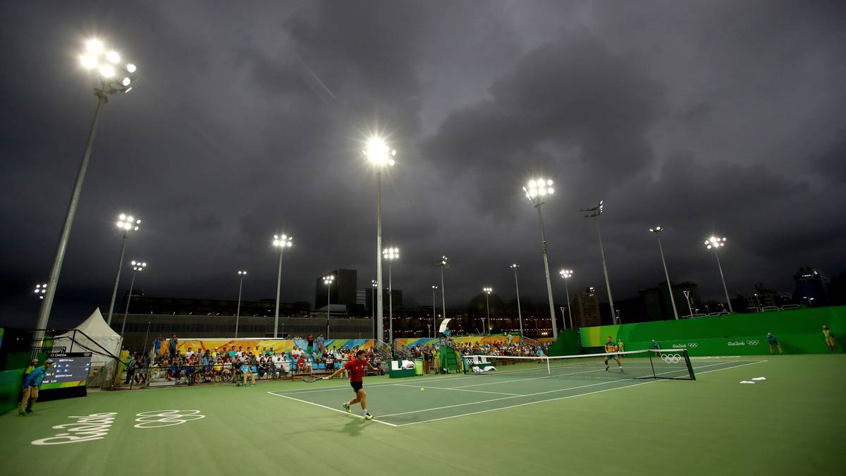 Das Wetter in Rio setzt den Athleten desöfteren zu