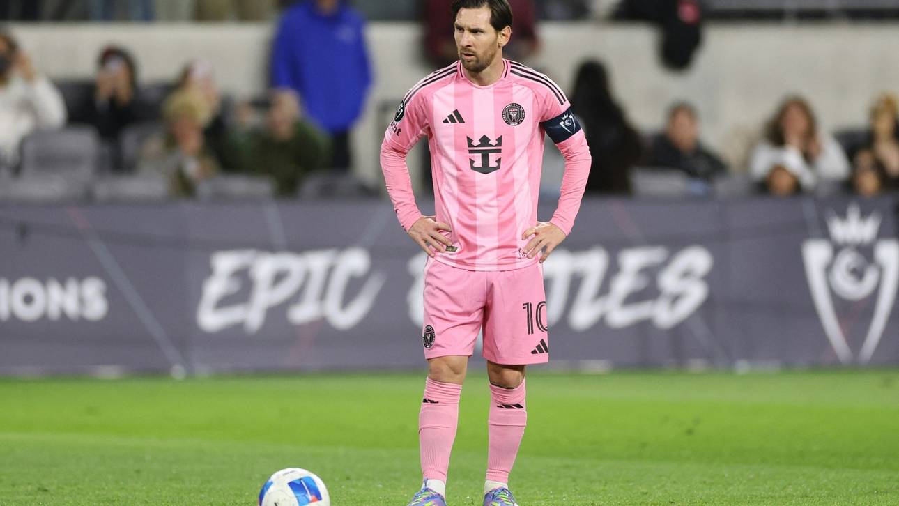 Lionel Messi blieb blass