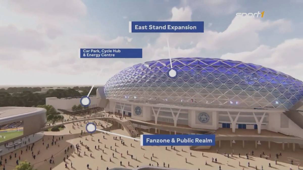 Spektakuläre Pläne: So soll Leicester Citys neues Schmuckstück aussehen