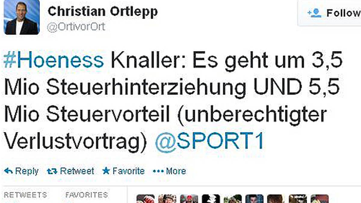 Beim Verlesen der Anklageschrift wird ein neues Detail bekannt. SPORT1-Chefreporter Christian Ortlepp berichtet via Twitter