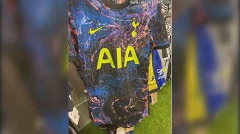 Im Internet kursieren Fotos des möglichen neuen Tottenham-Auswärtstrikots für die kommende Saison. Einige User sind fassungslos und witzeln über die extravaganten Farben.