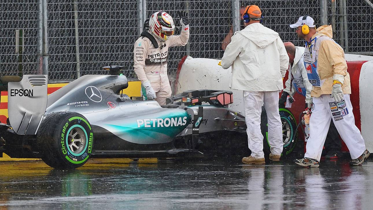 Hamilton dominiert trotz Crash