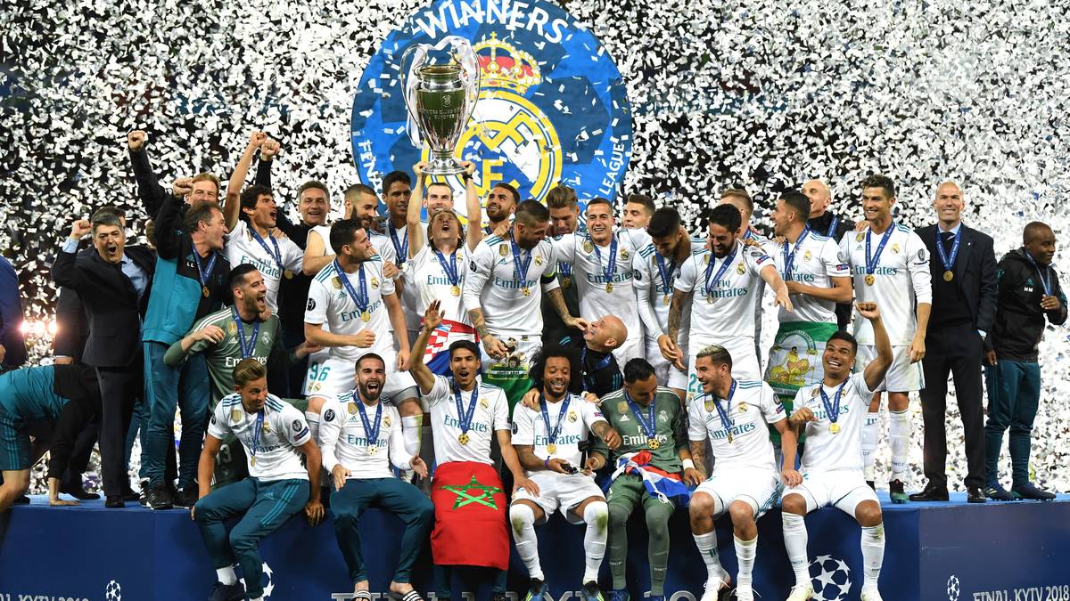 Die Legende von Real Madrid wächst weiter. Mit dem 3:1 gegen Jürgen Klopps FC Liverpool gewinnen die Königlichen zum dritten Mal in Folge die Champions League. Die Partystimmung ist aber gedämpfter als in den Vorjahren