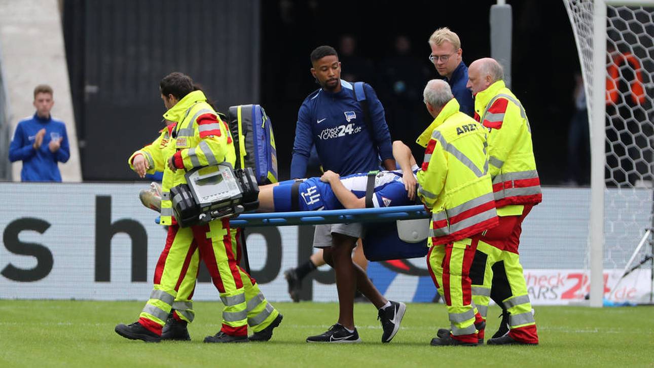 Schockmoment um Hertha-Profi