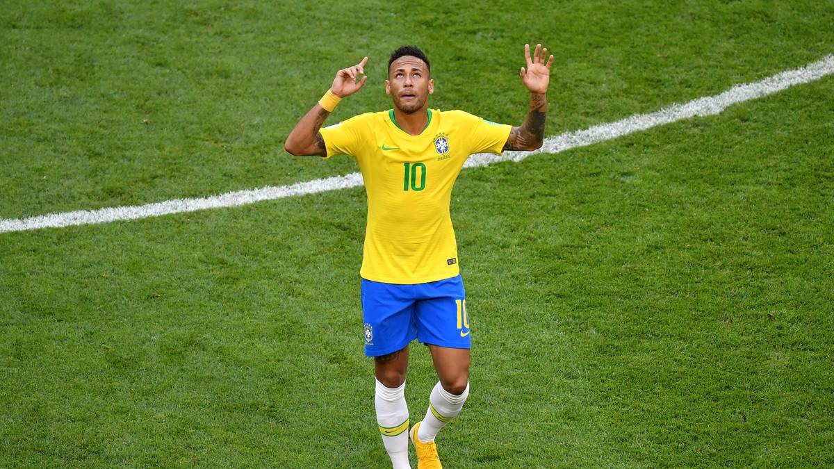 PLATZ 12: Neymar (Brasilien) - 2 Tore