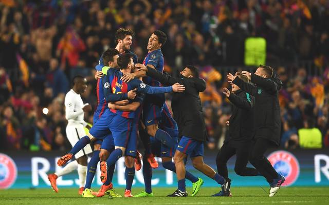 Champions League Fc Barcelona Nach Gala Gegen Psg Im Viertelfinale