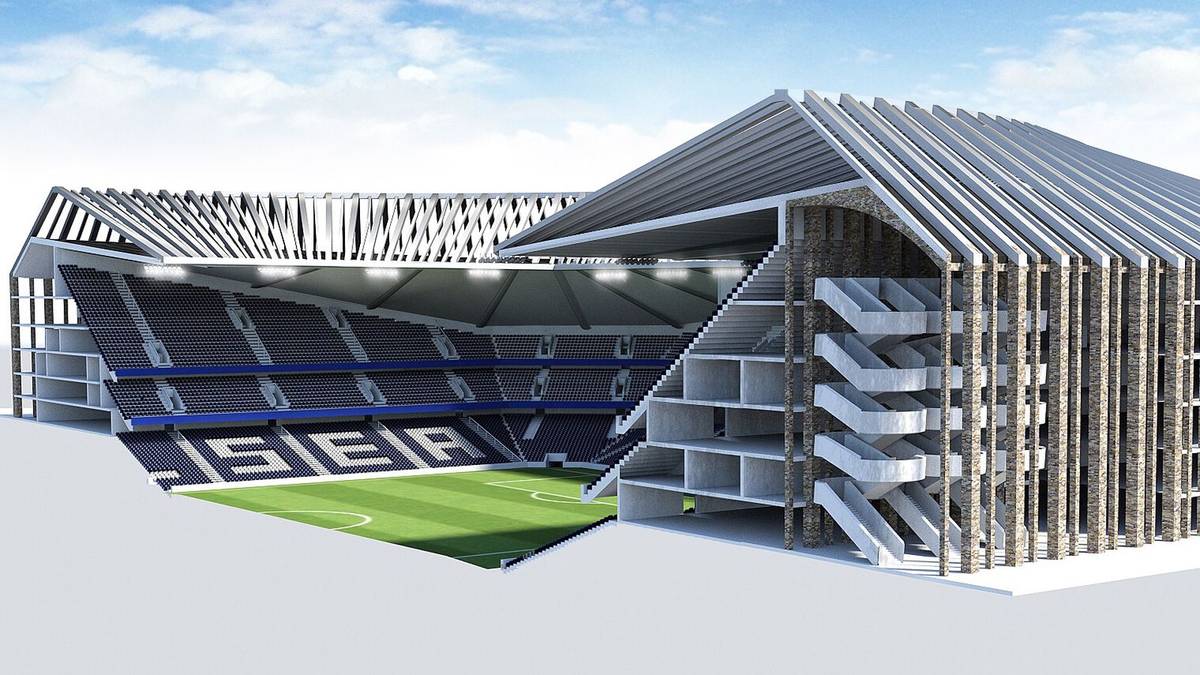 Für das 575 Millionen Euro teure Bauprojekt hat der Klub die Freigabe der Behörden erhalten