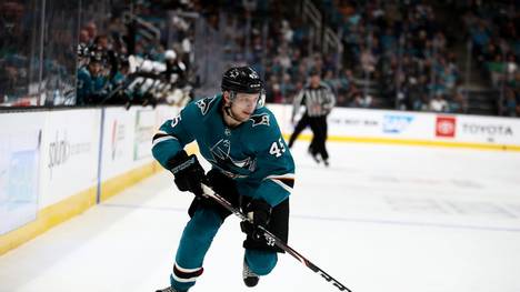 Lean Bergmann kassierte mit den San Jose Sharks eine Niederlage gegen Colorado 