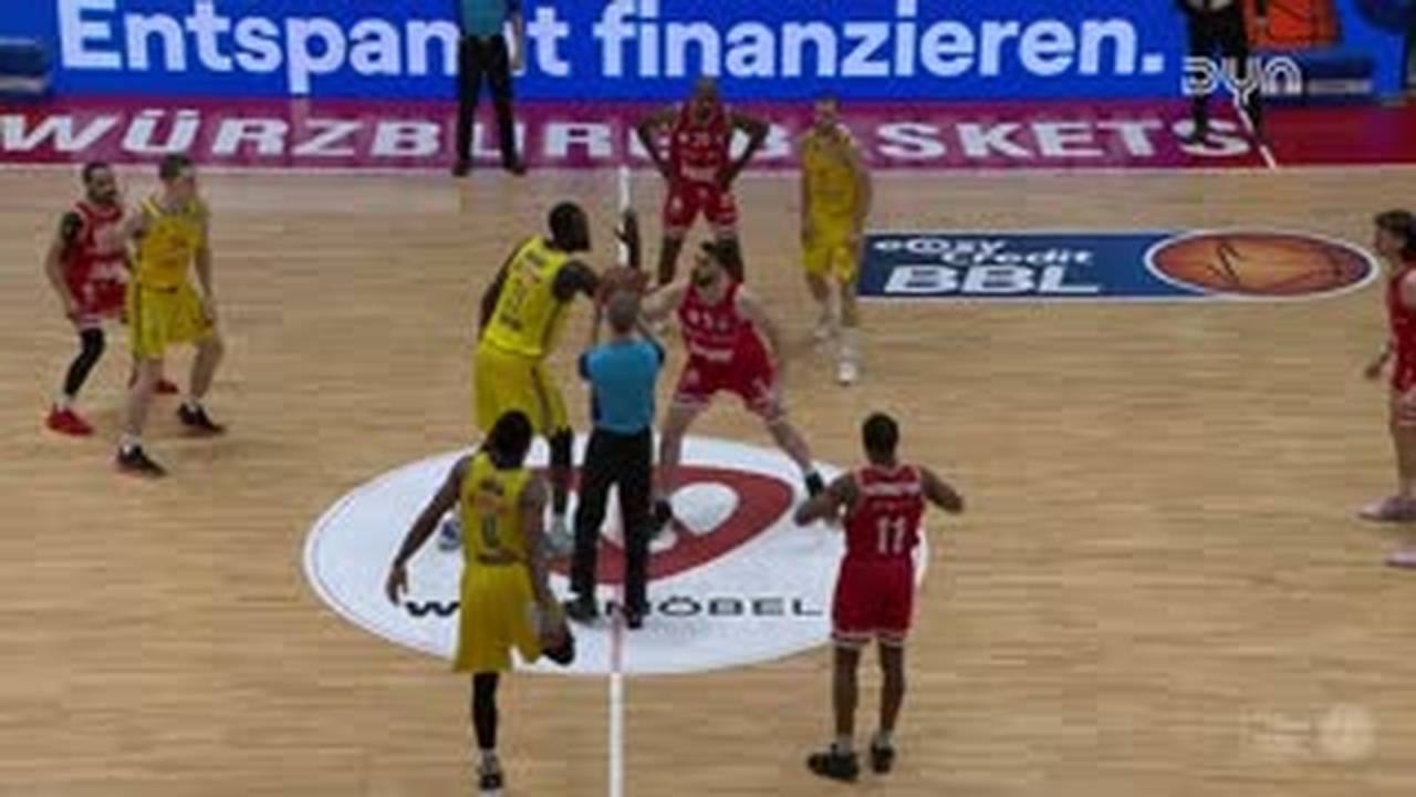 Spiel Highlights zu Würzburg Baskets - ALBA BERLIN (1)