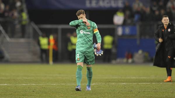 Hiobsbotschaft für ter Stegen