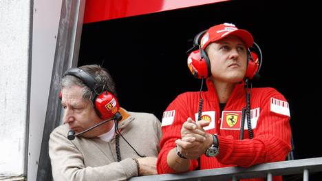Michael Schumacher (r.) und Jean Todt waren einst das perfekte Duo
