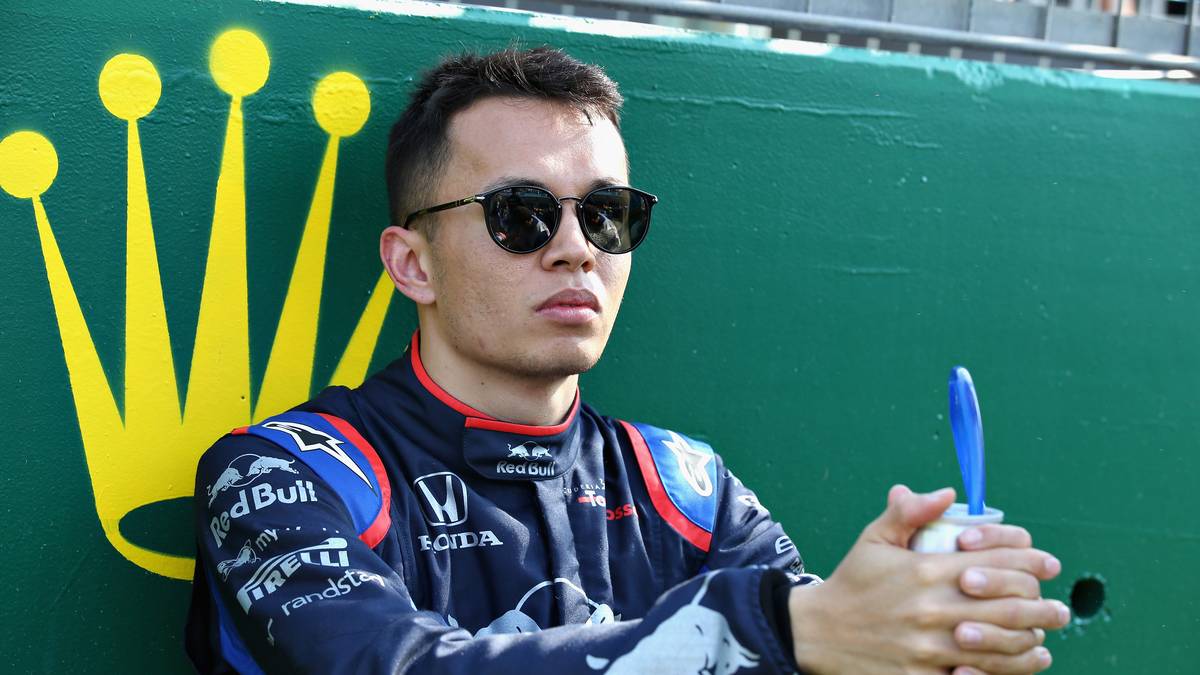 Alexander Albon  fährt seine erste Saison in der Formel 1