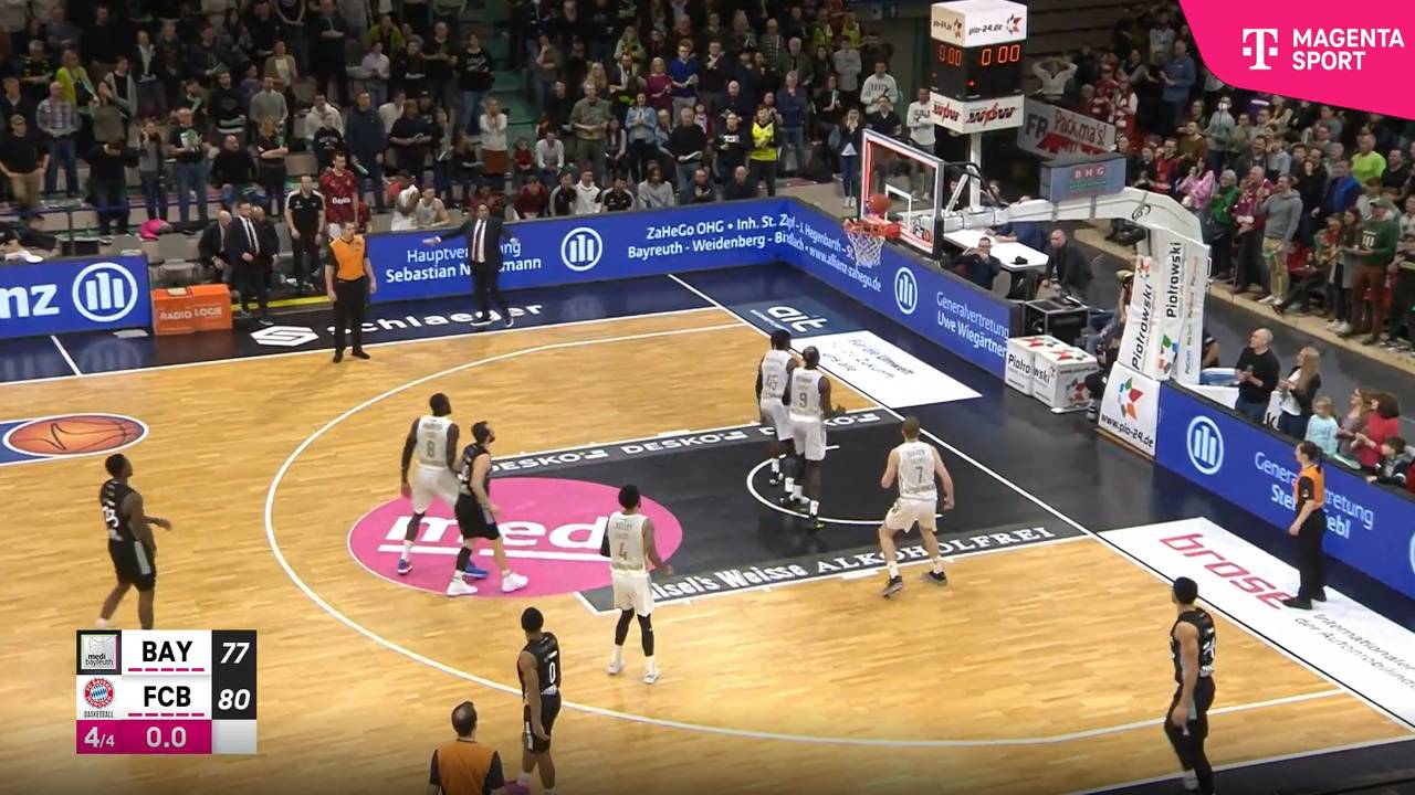 medi bayreuth - FC Bayern München (Highlights)