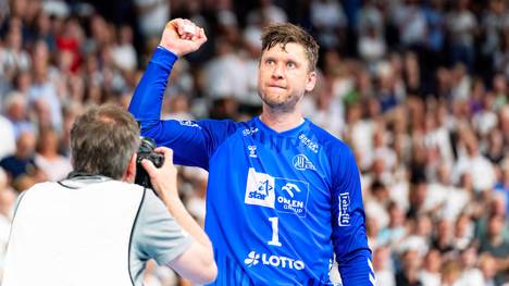 Niklas Landin verabschiedete sich von den Kieler Fans