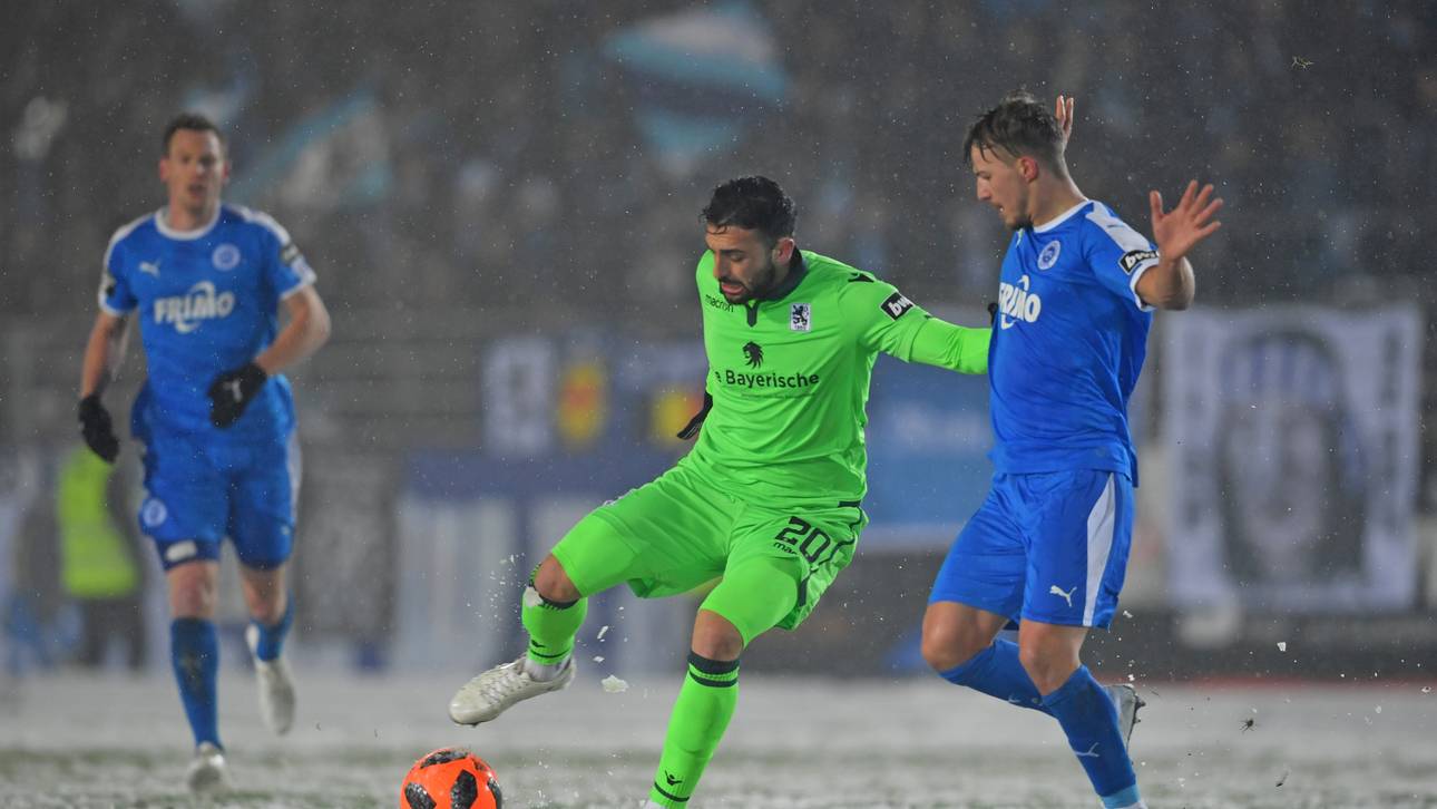 3. Liga: Löwen holen Punkt in Lotte