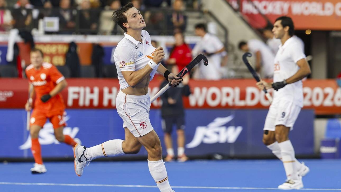 Hockey-WM: Spanien erster Finalteilnehmer