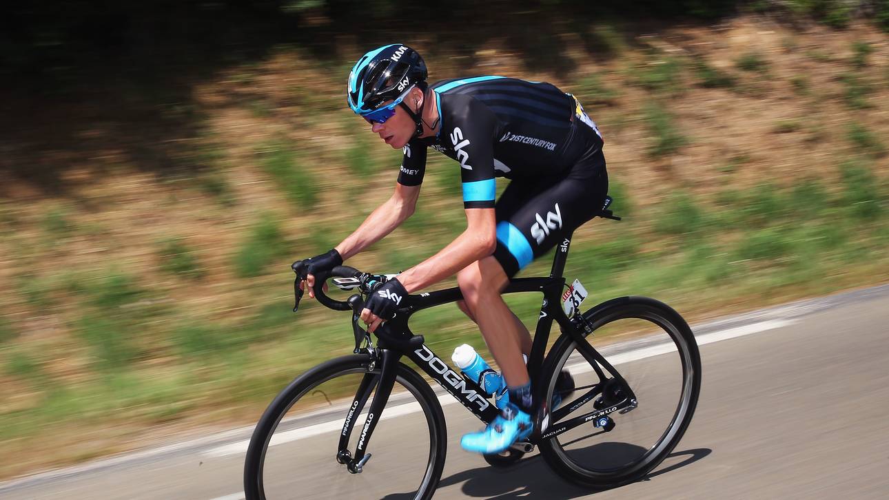 Froome mit Sieg ins Gelbe Trikot
