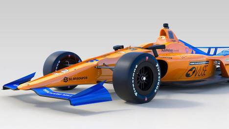 Das ist das Auto, mit dem Alonso in Indianapolis starten wird