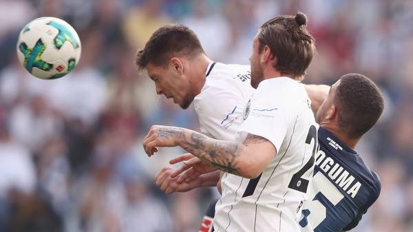 Luka Jovic erzielte gegen Hoffenheim sein achtes Saisontor für Eintracht Frankfurt