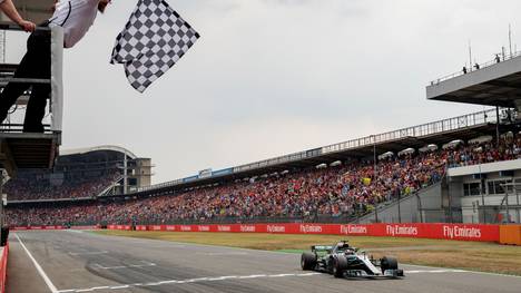 2018 gewann Lewis Hamilton den Großen Preis von Deutschland