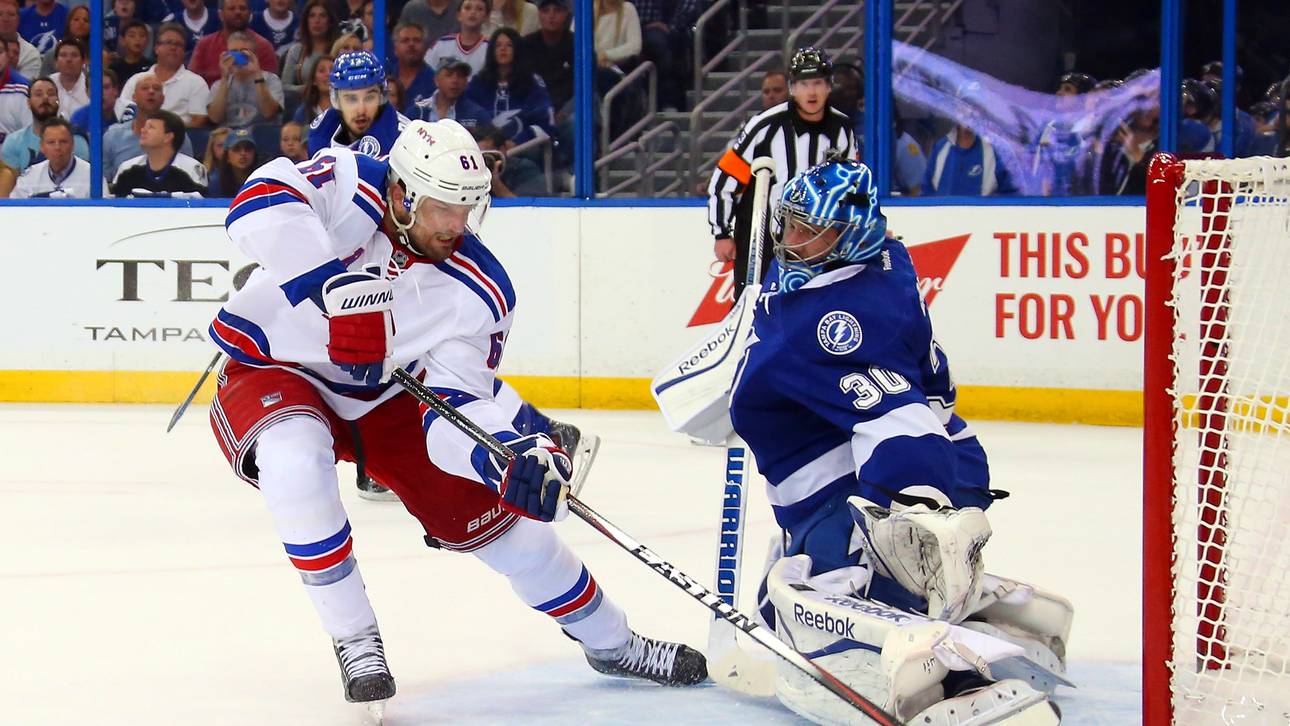 Rangers gleichen gegen Lightning aus