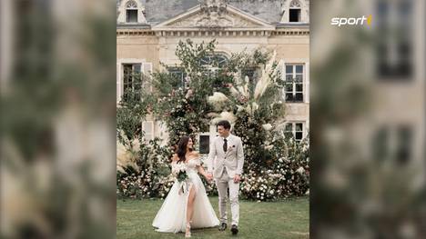 Harry Maguire hat seine Jugendfreundin Fern Hawkins geheiratet und hat dafür keine Kosten gespart. In Frankreich gaben sich die beiden das Ja-Wort. 