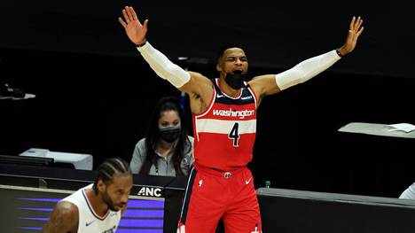 Russell Westbrook von den Washington Wizards gehört zu den umstrittensten Stars in der NBA