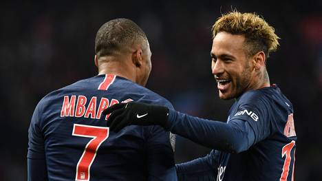Financial-Fair-Play: PSG und Manchester City weiter unter Druck, Neymar (rechts) und Kylian Mbappe gehen für Paris auf Torejagd