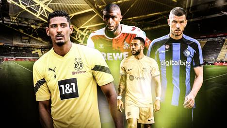 Nach der Hodenkrebs-Diagnose bei Sebastien Haller sucht der BVB einen neuen Stürmer. Die Transfer-Kandidaten sind prominent: Dzeko, Depay, Modeste, Cavani. Aber wen kann Dortmund holen?